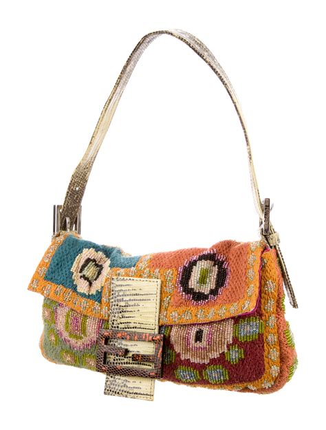 beaded fendi baguette